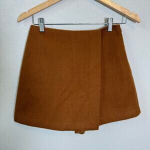 Skies Are Blue‎ Women's Caramel Skort Short Size XS NEW